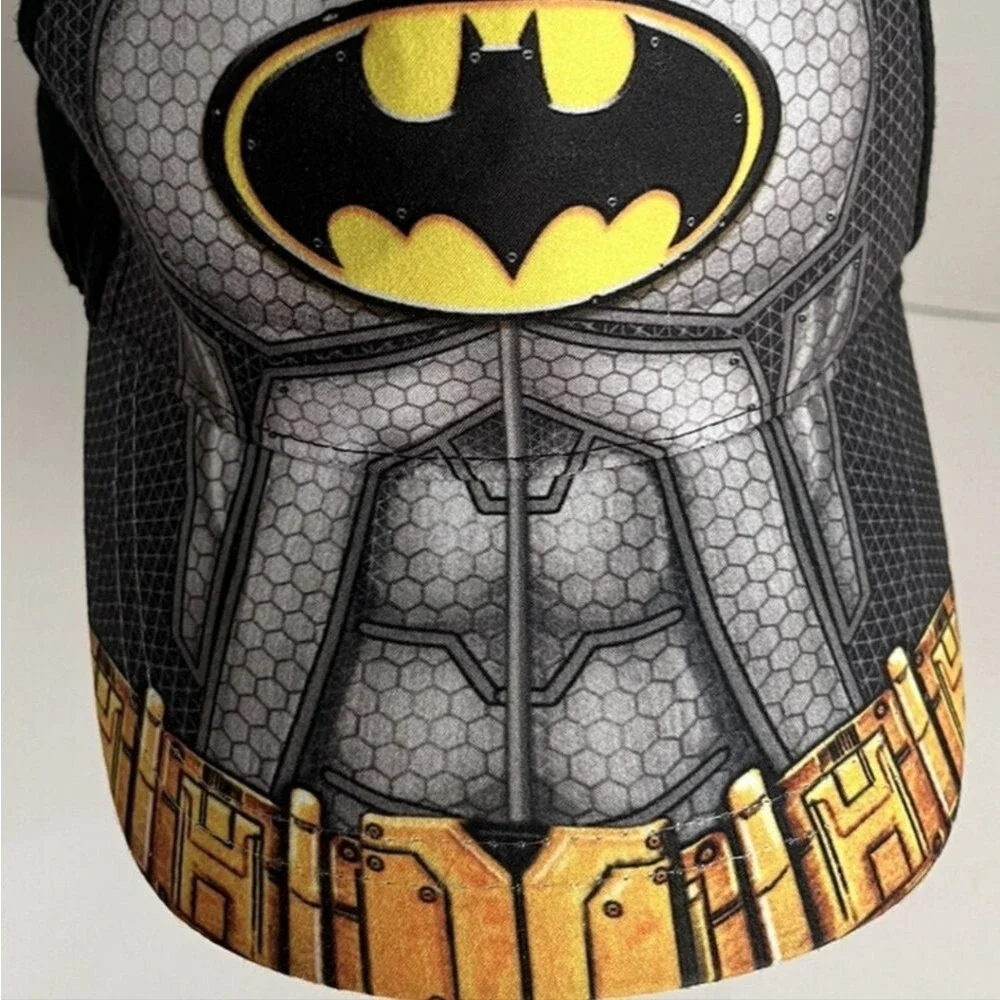 2 Boys Baseball Caps Kids: Batman and Baby Yoda Star Wars